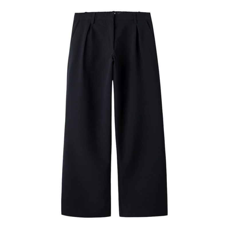 LMTD Luis Pleat Brede Bukser - Sort