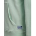 JACK & JONES Junior Basic Sweat Hoodie - Bleached Aqua
