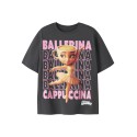 NAME IT Kids Aida BRAINROT t-shirt - Black Oyster