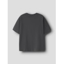 NAME IT Kids Aida BRAINROT t-shirt - Black Oyster