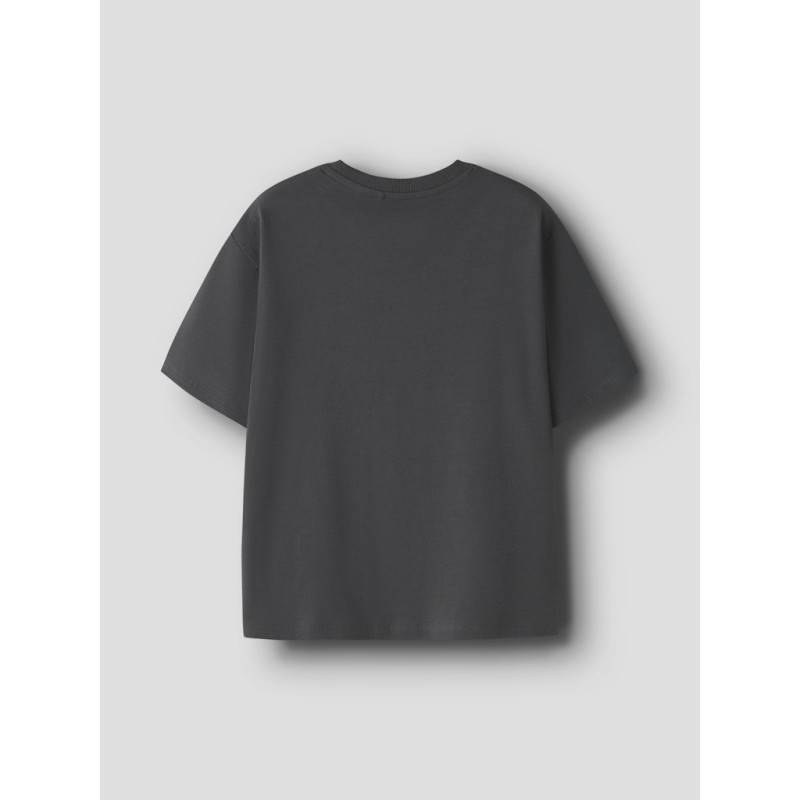 NAME IT Kids Aida BRAINROT t-shirt - Black Oyster