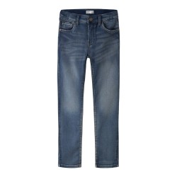 NAME IT Kids Theo x-slim sweat jeans - Blue Denim