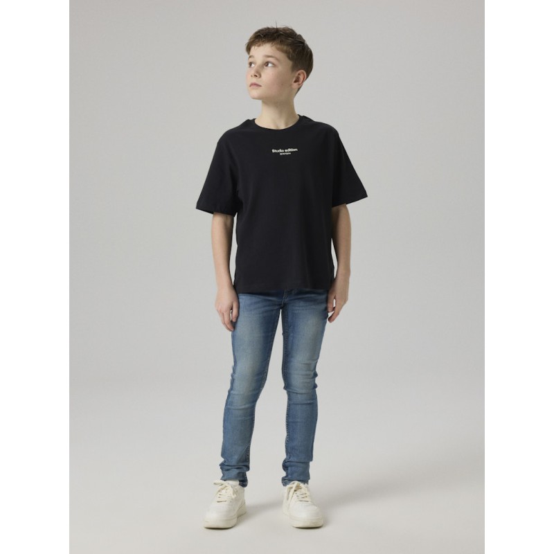 NAME IT Kids Theo x-slim sweat jeans - Blue Denim