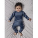 NAME IT BABY Banio langærmet body - Dark Sapphire