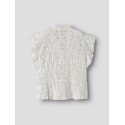 LMTD Flace kortærmet capsl t-shirt - White Alyssum