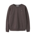 NAME IT Kids Vimo Langærmet Sweatshirt - French Roast