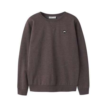 NAME IT Kids Vimo Langærmet Sweatshirt - French Roast