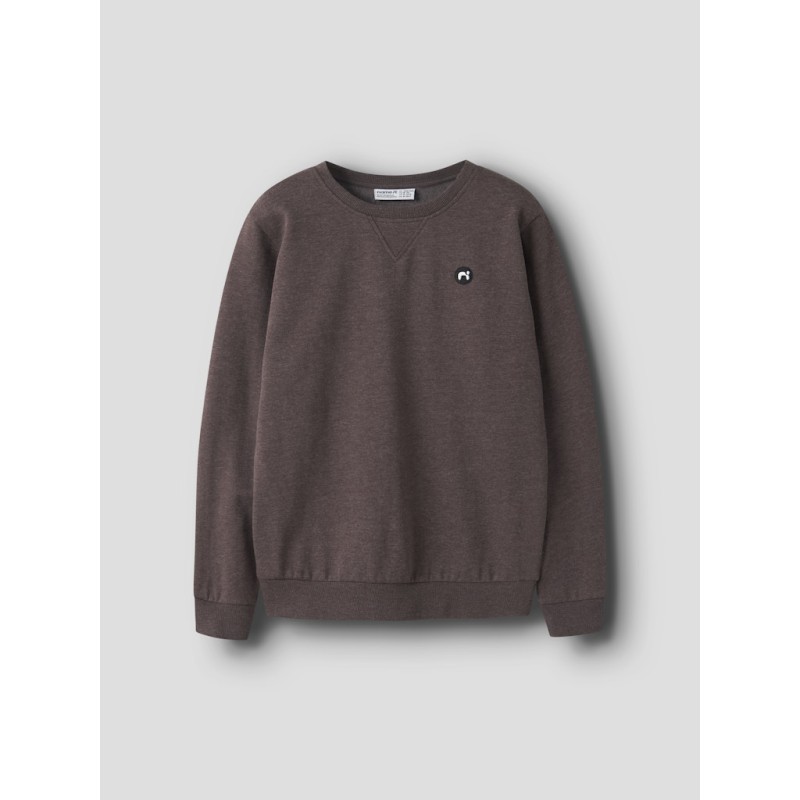 NAME IT Kids Vimo Langærmet Sweatshirt - French Roast