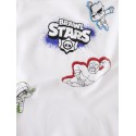 NAME IT KIDS Evere brwlst kortærmet t-shirt - Bright White