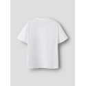 NAME IT KIDS Evere brwlst kortærmet t-shirt - Bright White
