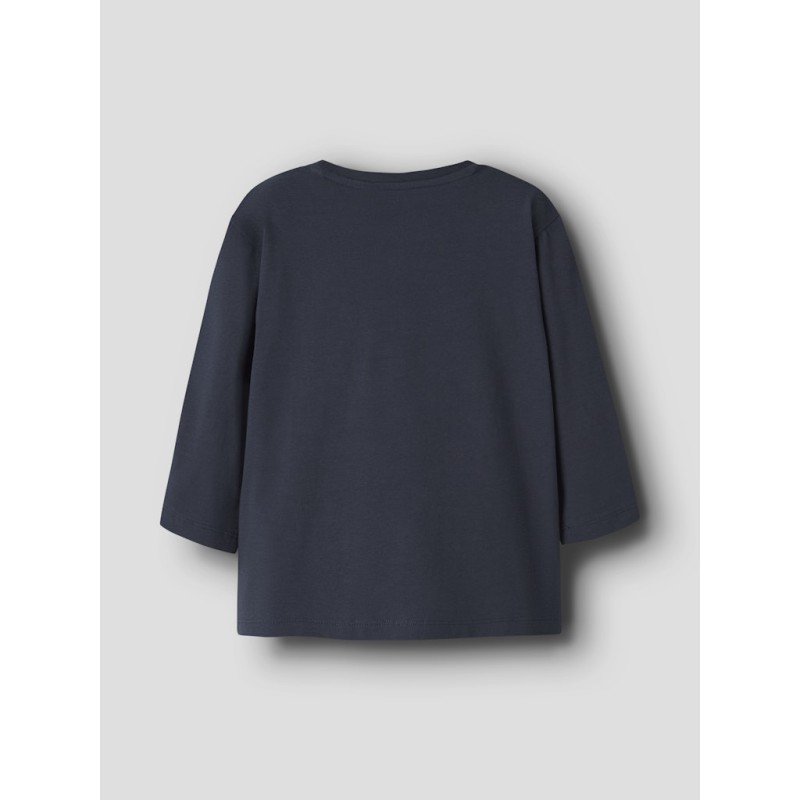 NAME IT MINI Jarl spider langærmet bluse - Navy Blazer