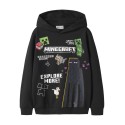NAME IT KIDS Ju minecraft sweatshirt - Black