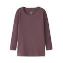 NAME IT MINI Kab langærmet bluse - Wild Ginger