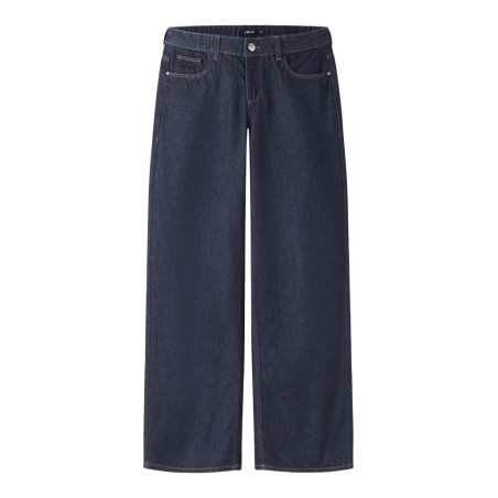 LMTD Birm wide jeans - Dark Blue Denim