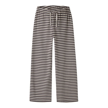 NAME IT Kids Suraja Straight Fit Bukser - Black Coffee W. PEYOTE