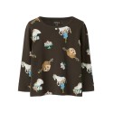 NAME IT MINI Soca Pippi langærmet bluse - Delicioso