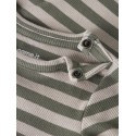 NAME IT BABY Banio langærmet body - Dusty Olive PURE CASHMERE