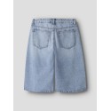 LMTD Birm denim loose knickers shorts - Light Blue Denim
