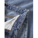 LMTD Birm denim loose knickers shorts - Light Blue Denim
