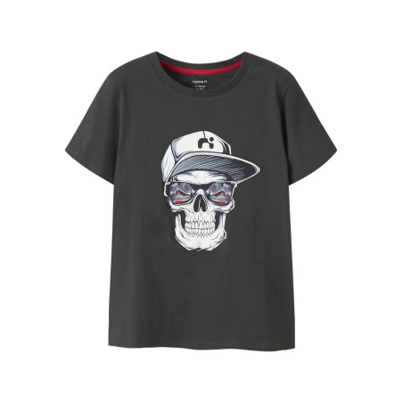 NAME IT KIDS Lorne kortærmet t-shirt - Peat