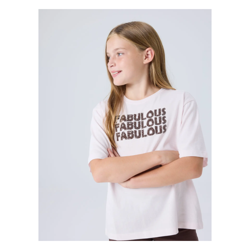 NAME IT KIDS Karina kortærmet t-shirt - Raindrops On Roses
