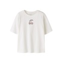 NAME IT KIDS Karina kortærmet t-shirt - Wispy Clouds