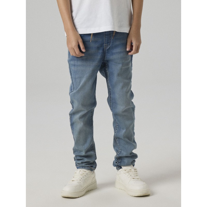 NAME IT denim sweat bukser | Bløde jeans i regular fit | STORT udvalg
