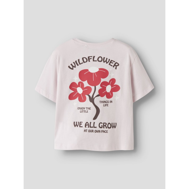 NAME IT MINI Katrina kortærmet t-shirt - Raindrops On Roses