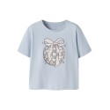 NAME IT MINI Katrina kortærmet t-shirt - Sheer Blue