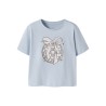 NAME IT MINI Katrina kortærmet t-shirt - Sheer Blue