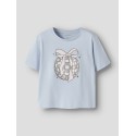 NAME IT MINI Katrina kortærmet t-shirt - Sheer Blue