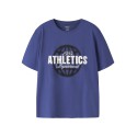 NAME IT KIDS Kristof kortærmet t-shirt - Deep Ultramarine
