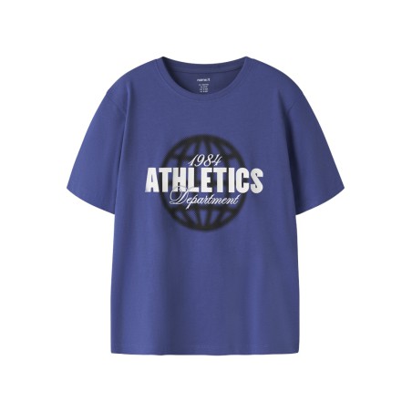 NAME IT KIDS Kristof kortærmet t-shirt - Deep Ultramarine