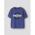NAME IT KIDS Kristof kortærmet t-shirt - Deep Ultramarine