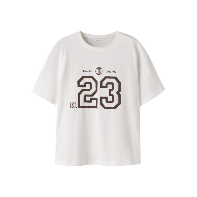 NAME IT KIDS Kristof kortærmet t-shirt - Wispy Clouds