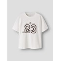 NAME IT KIDS Kristof kortærmet t-shirt - Wispy Clouds
