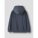 NAME IT KIDS Vimo langærmet sweat hoddie - Dark Sapphire
