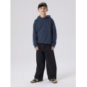 NAME IT KIDS Vimo langærmet sweat hoddie - Dark Sapphire