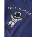 NAME IT MINI Karsil kortærmet t-shirt - Deep Ultramarine