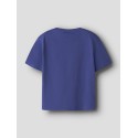 NAME IT MINI Karsil kortærmet t-shirt - Deep Ultramarine