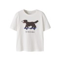 NAME IT MINI Karsil kortærmet t-shirt - Wispy Clouds