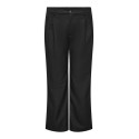 ONLY CARMAKOMA Baia hør wide bukser - Black