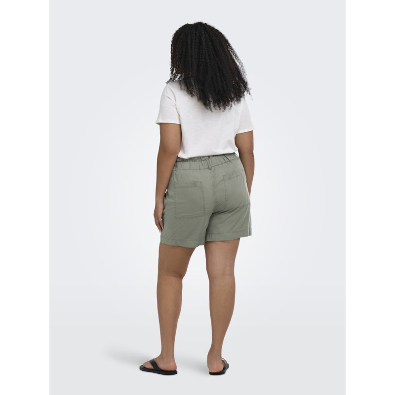ONLY CARMAKOMA Zanzi shorts - Smokey Olive
