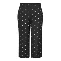 ONLY CARMAKOMA Carrie dot culotte bukser - Black