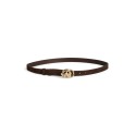 PIECES Pora suede jeans bælte - Chicory Coffee