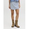 JJXX Greta HW denim shorts - Light Blue Denim