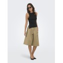 ONLY Milo ærmeløs string top - Black