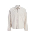 JACK & JONES Austin upstate poplin langærmet skjorte - Peach Melba STRIPES