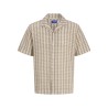JACK & JONES Summer luke texture kortærmet resort skjorte - Mocha meringue