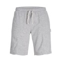 JACK & JONES Karl bradyley pintuck shorts - Light Grey Melange